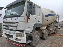 出售18年二手豪沃大20方搅拌车380马力瑞江上装
