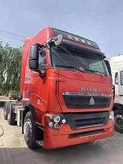 ​440马力二手豪沃牵引车 国五 双驱重体 全手续