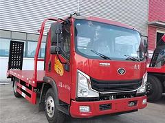 重汽国六平板车 三一小挖机运输车 蓝牌平板车厂家包上户