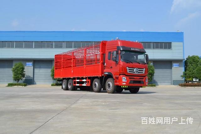 9.6米高栏货车 仓栅式载货车 有现车的图片