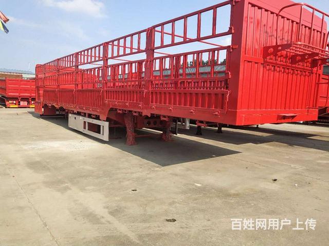 13米高低板花篮半挂车 ，轻量化设计，全车高强板的图片