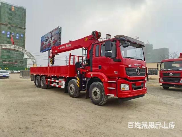 不超重陕汽德龙14吨-20吨随车吊 首付20%可提车回家的图片