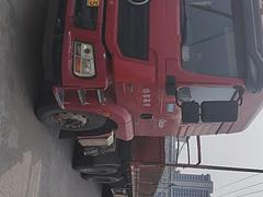 陕汽德龙 半挂车 平板式 国5