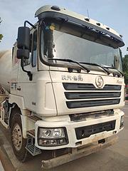 达州急卖18年国五二手陕汽德龙搅拌车 手续齐全