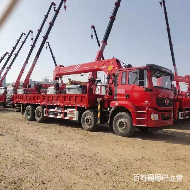 陕汽德龙国六14吨随车吊保证质量售后无忧的图片