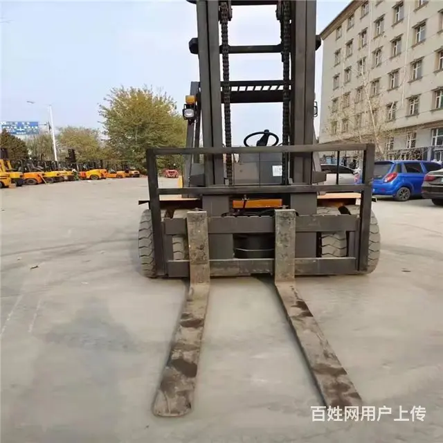 三门峡二手5吨叉车出售，4.5米高门架叉车底价转让的图片