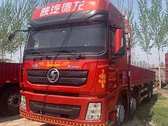 出售个人二手德龙9.6米平板载货车 前四后八 国五