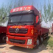 出售个人二手德龙9.6米平板载货车 前四后八 国五