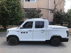 电动四轮车72伏锂电池油电两用柴暖都带况好