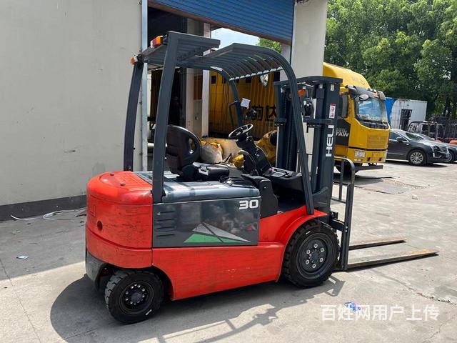 九成新电动叉车 本地合力3吨二手叉车转让个人的图片
