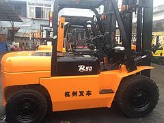 二手杭州3吨柴油叉车，原版油漆送货上门质保一年