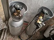 九成新鱼缸氧气瓶