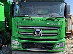 19年库存漢风自卸车5.8米大箱350马力后八轮