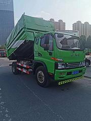 19年东风160环保绿自卸车 国五蓝牌 4.5米