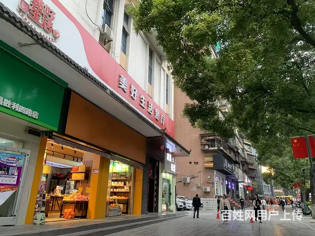 胜利四路六中旁40平双门头临街店铺转让的图片