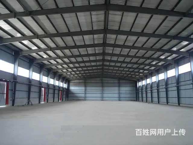 标准钢结构库房出租，一面平库一面站台 ，丙二类消防的图片