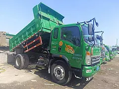 精品豪曼蓝牌自卸车，现车出售价格不高