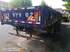 出售16年瑞沃140平板货车，国四，蓝牌