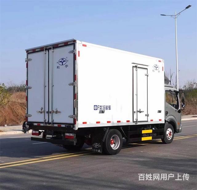 冷藏车厂家销售4.1米国六蓝牌东风多利卡D6冷藏车的图片