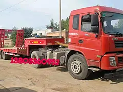 挖掘机运输拖板车，大型设备运输拖板车