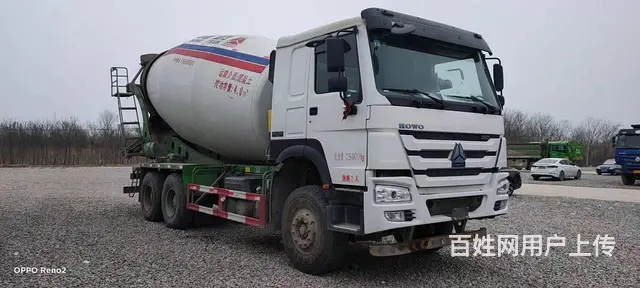 转让19年二手豪沃大14方搅拌车 380马力后八轮的图片