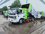 金华哪里有卖东风国六洗扫车 环卫洗扫车图片价格
