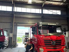 拖150挖掘机拖板车 东风D3S玉柴170马力拖车