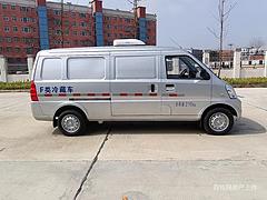 五菱宏光面包式汽油版冷藏车 牛羊肉肉钩保温车 异地送车