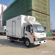 新款江淮骏铃4.2米冷链车冷冻车 报价多少