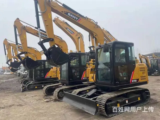 急转个人一手三一75挖掘机，准新机手续齐全，有质保的图片