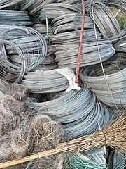 处理镀锌钢丝直径四毫米， 高锌