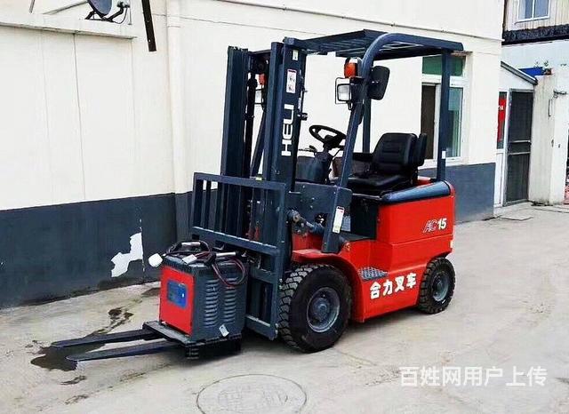 九成新2吨电动叉车 仓库环保二手叉车便宜处理带手续的图片