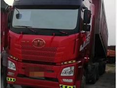 解放JH6自卸车460马力牵引头带全保