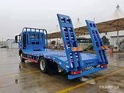 豪沃TX国六单桥6.8米低平板拖车 可分期付款