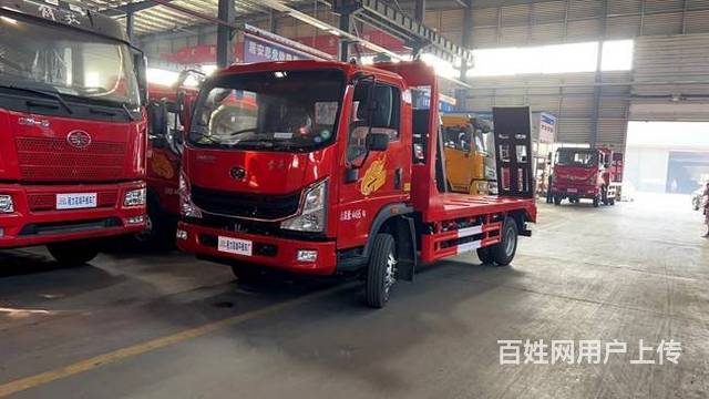 蓝牌4.2米挖机平板车 包上户可分期全国送货上门的图片