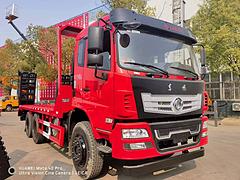 漳州卖后八轮挖机拖车 运输260/320挖机拖板车厂家买更安