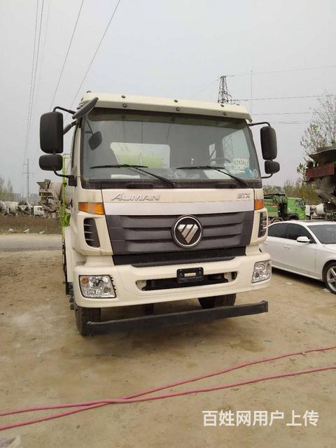 19年大12方 轻量化库存欧曼搅拌车 320马力的图片