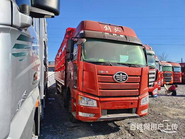 出售二手一汽解放 解放J6P 9.6米高栏 国5的图片