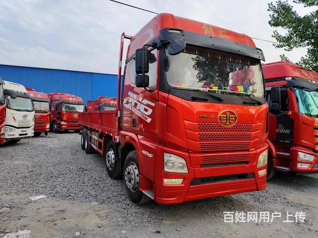 出售二手一汽解放 解放JH6 9.6米平板车 国5的图片