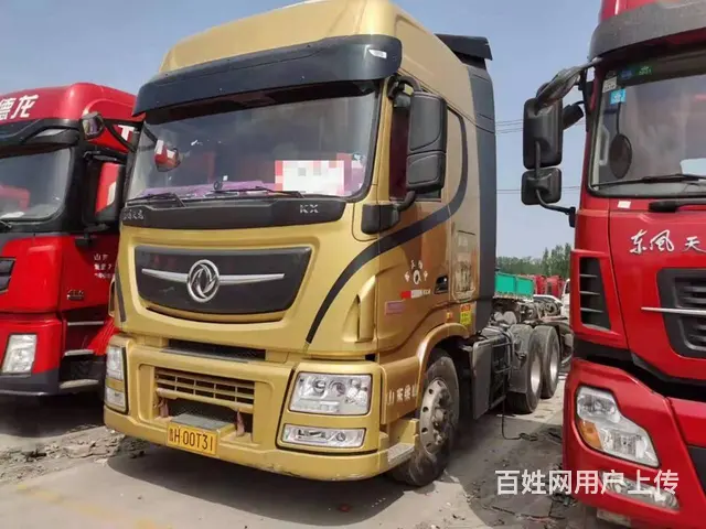旗舰版二手天龙牵引车出售 国五520马力双驱轻体的图片
