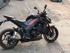 16款川崎Z1000，原版原漆