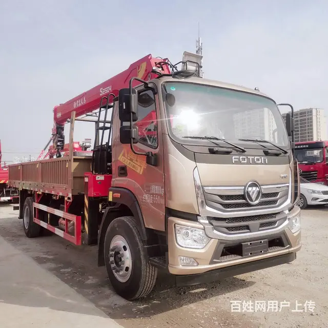 福田单桥王10吨4节臂随车吊可送车上门的图片