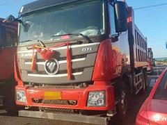 准新车欧曼GTL 自卸车 后八轮 6米箱 国5