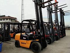 二手叉车，3吨3米柴油叉车，本地二手叉车出售