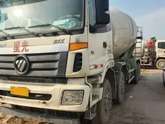 低价急转17年大20方二手欧曼搅拌车375马力