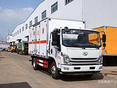 国六跃进C500柴油版危险品车 废电池废机油运输车 协助分期