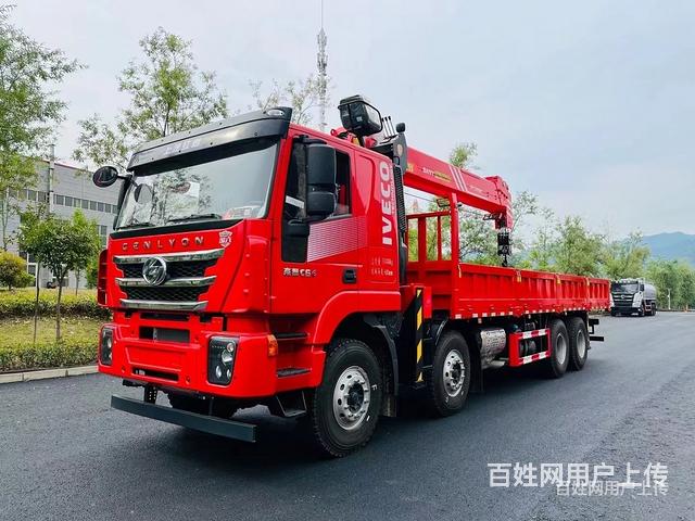 新款前四后八国六12吨14吨16吨随车吊 五千抵一万的图片
