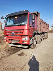 转让20年5月重汽豪沃8.5米自卸车 全车原版原漆