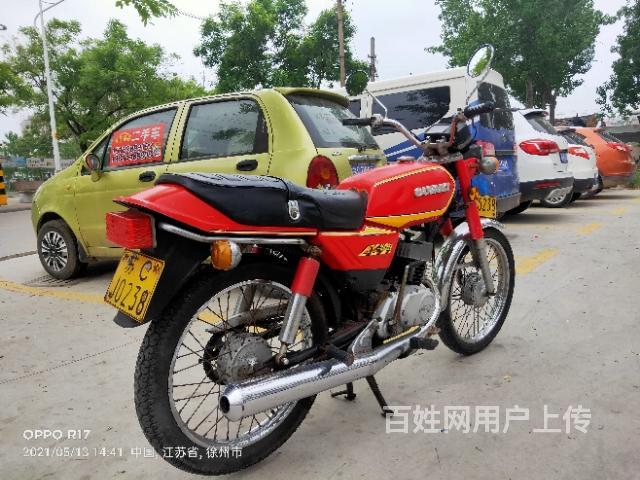 【图 极少见的82年老铃木ax100 徐州丰县二手摩托车 丰县百姓