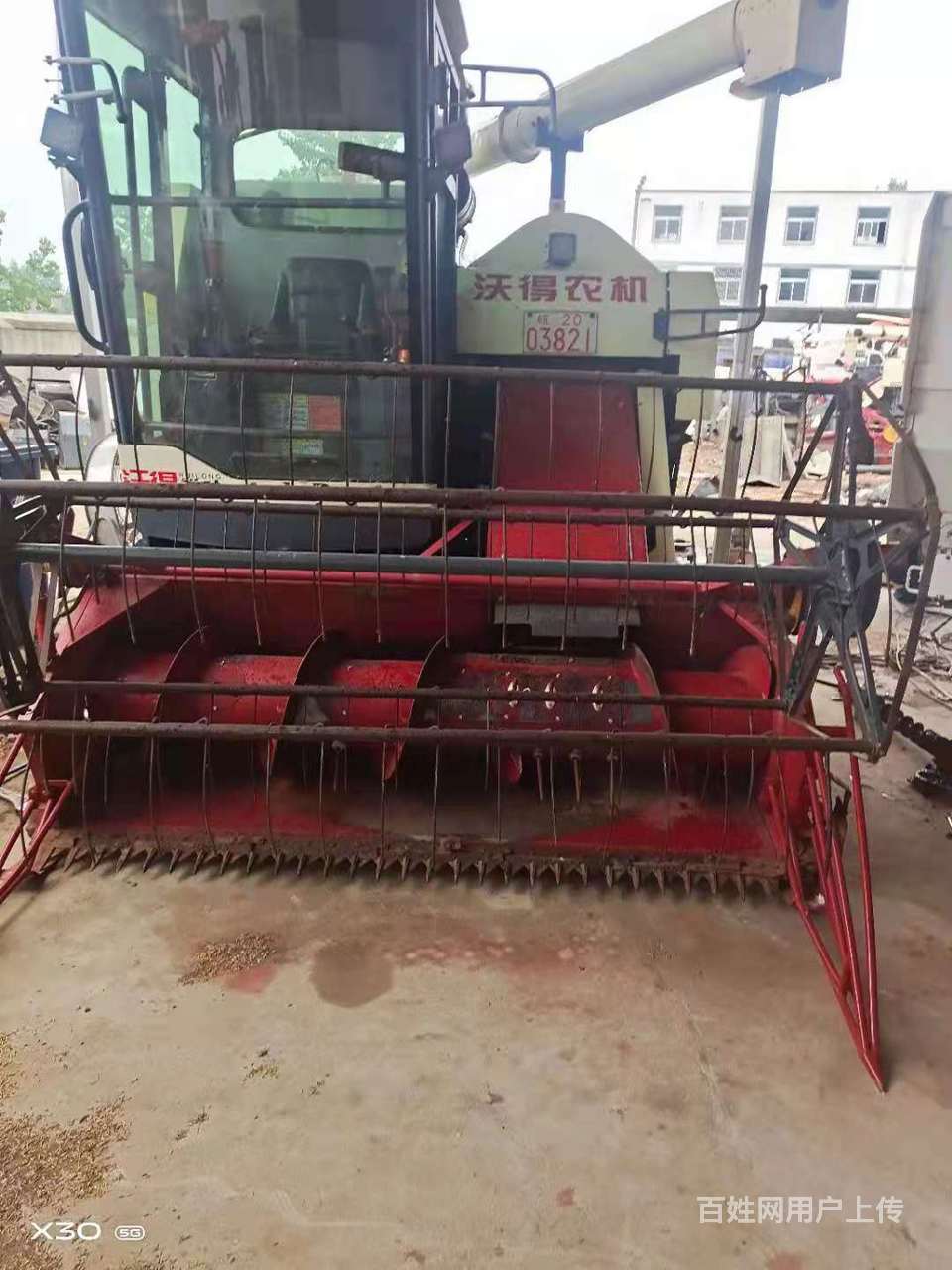 极品沃得锐龙豪华版收割机佳木斯百姓网